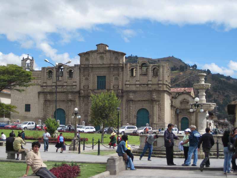 Platz in Cajamarca