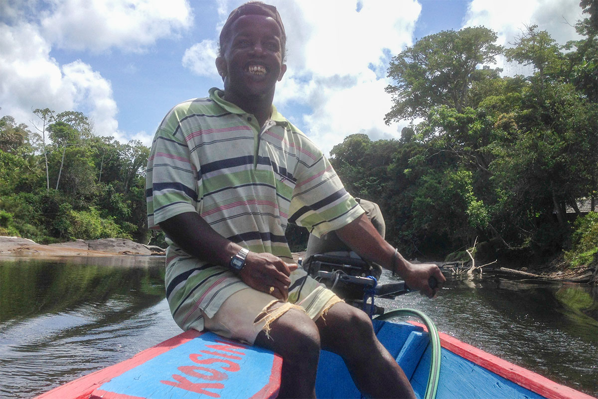 Auf Bootstour im Amazonas-Gebiet