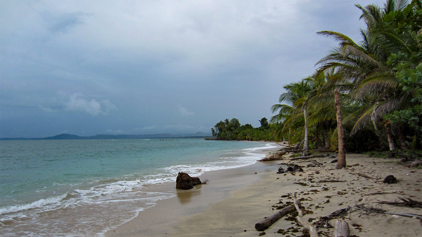 Die Karibikküste im Juli - regenreicher als sonst