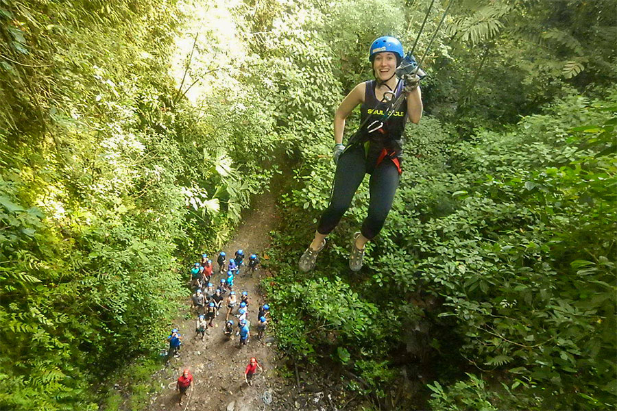 Canyoning in Costa Rica